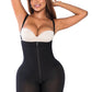 - Faja strapless media pierna SMI7097 con efecto lifting natural
- Vista posterior de faja Ultrainvisible SMI7097 con cierre frontal
- Detalle de tirantes removibles y panty de regalo en SMI7097
