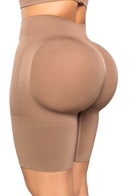 - Short SMI04052 lifting extra invisible
- Vista trasera short moldeador natural
- Short con control abdomen y muslos