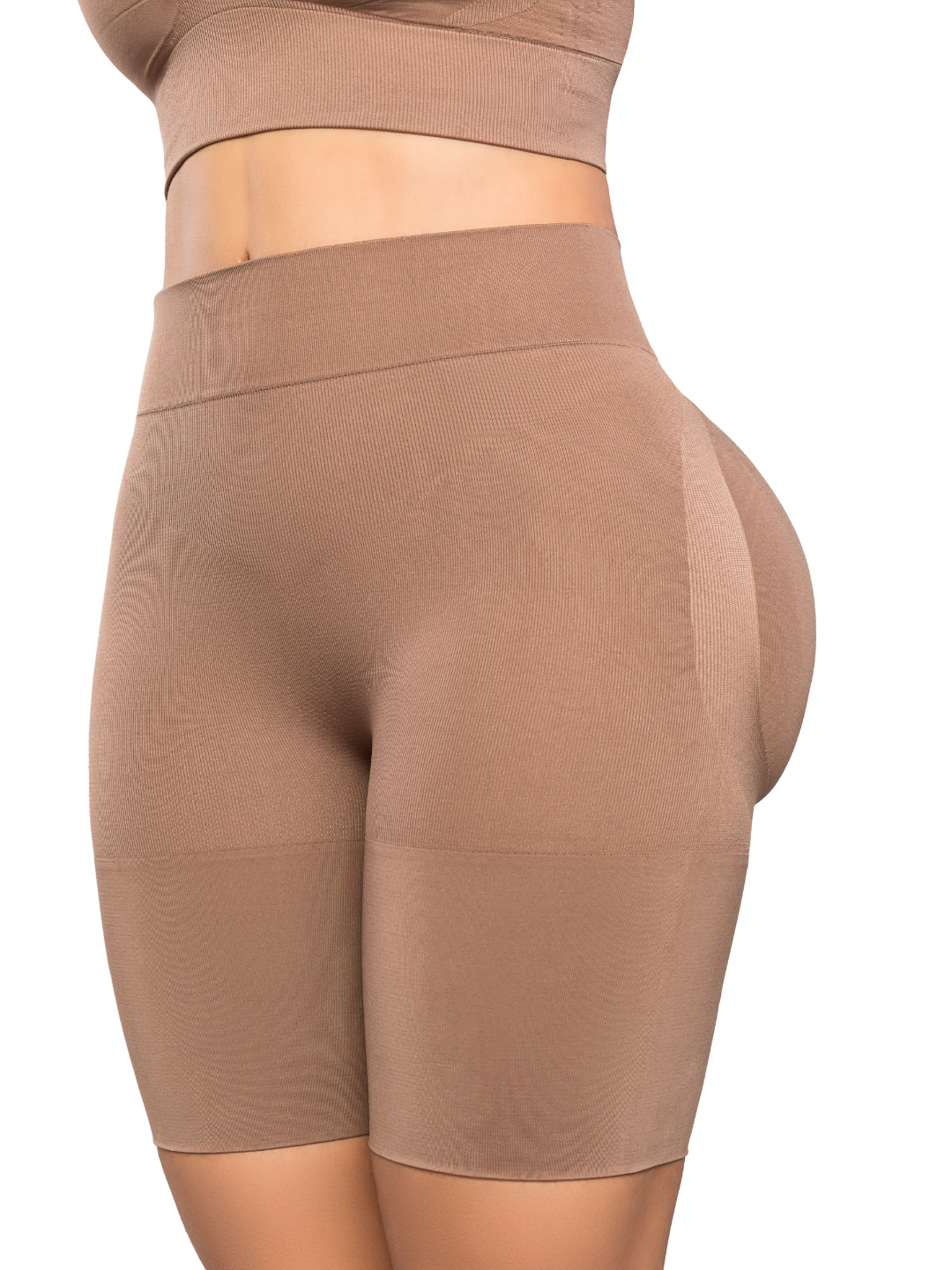 - Short SMI04052 lifting extra invisible
- Vista trasera short moldeador natural
- Short con control abdomen y muslos