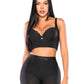 Panty ultrainvisible con encaje, triple realce en glúteos y control bajo disponible en varios tonos
