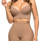 - Panty SMI04024 Ultrainvisible con triple realce y talle medio
- Vista posterior del panty moldeador media pierna SMI04024
- Detalle de encaje en piernas y compresión abdominal del SMI04024
