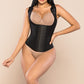 - Cinturilla tipo chaleco SMI2029 con espalda alta y broches
- Vista frontal con varillas moldeadoras y compresión abdominal
- Prenda reductora con 4 niveles de ajuste y diseño ergonómico
