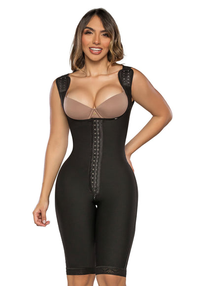 - Faja AFRODITA SMI7132 triple lifting invisible
- Vista trasera faja short ultrainvisible
- Faja talle alto encaje triple efecto lifting