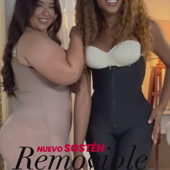 - Faja LA GLAMUROSA SMI7087 lifting extra
- Vista trasera faja ultrainvisible anatómica
- Faja short talle alto con encaje invisible